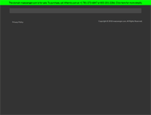 Tablet Screenshot of maessenger.com